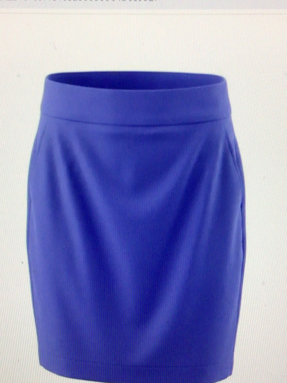 lululemon athletica Cobalt Blue Pencil Skirt